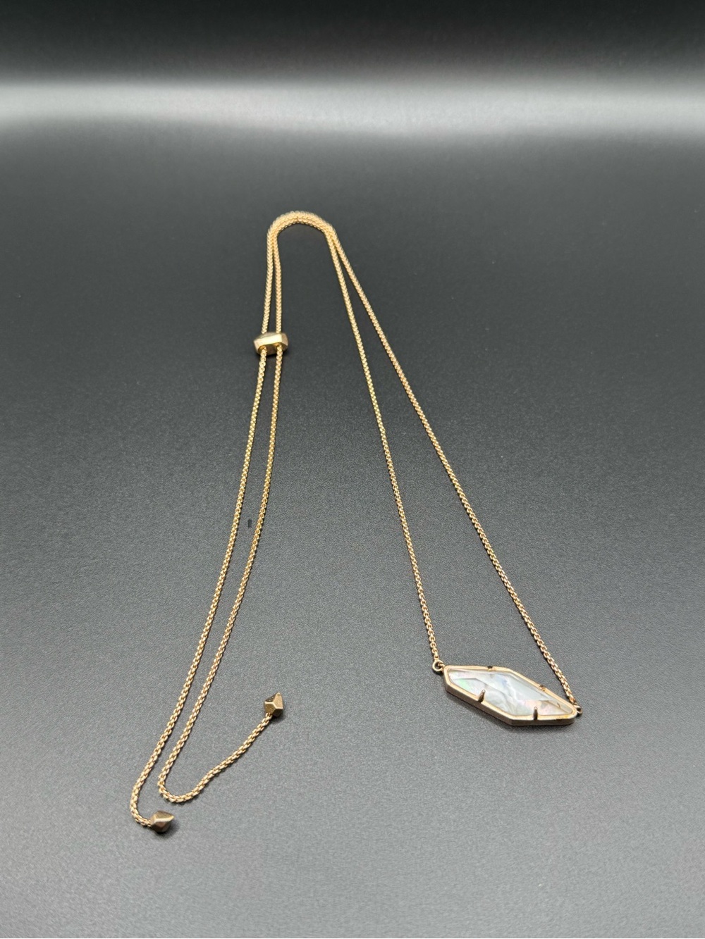 Kendra Scott Rose GoldTone Mother of Pearl Pendant Necklace